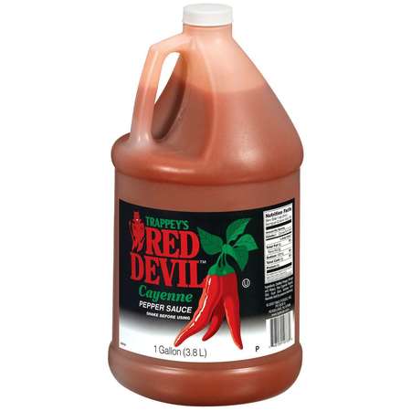 TRAPPEY Red Devil Pepper Sauce, PK4 550733